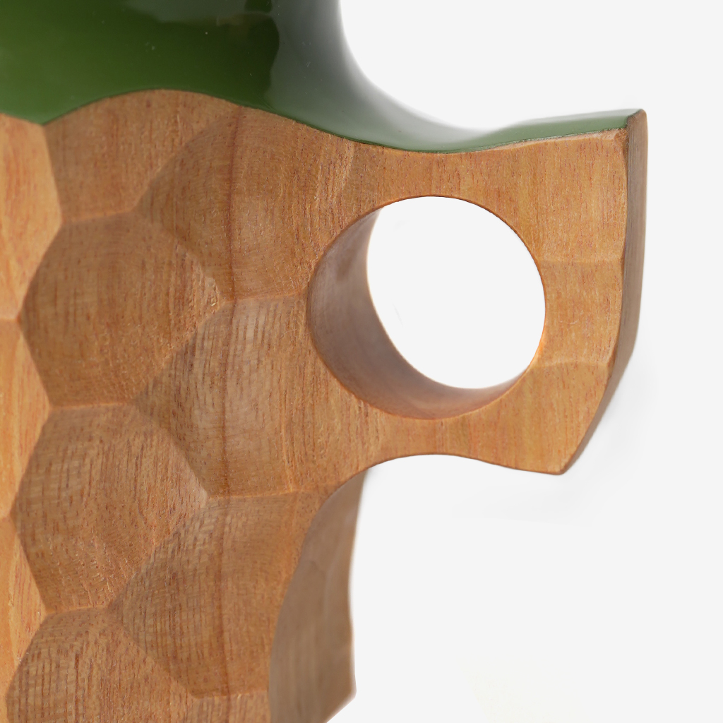 新品未使用 JINCUP Urushi Hybrid GREEN L AKIHIRO WOOD WORKS