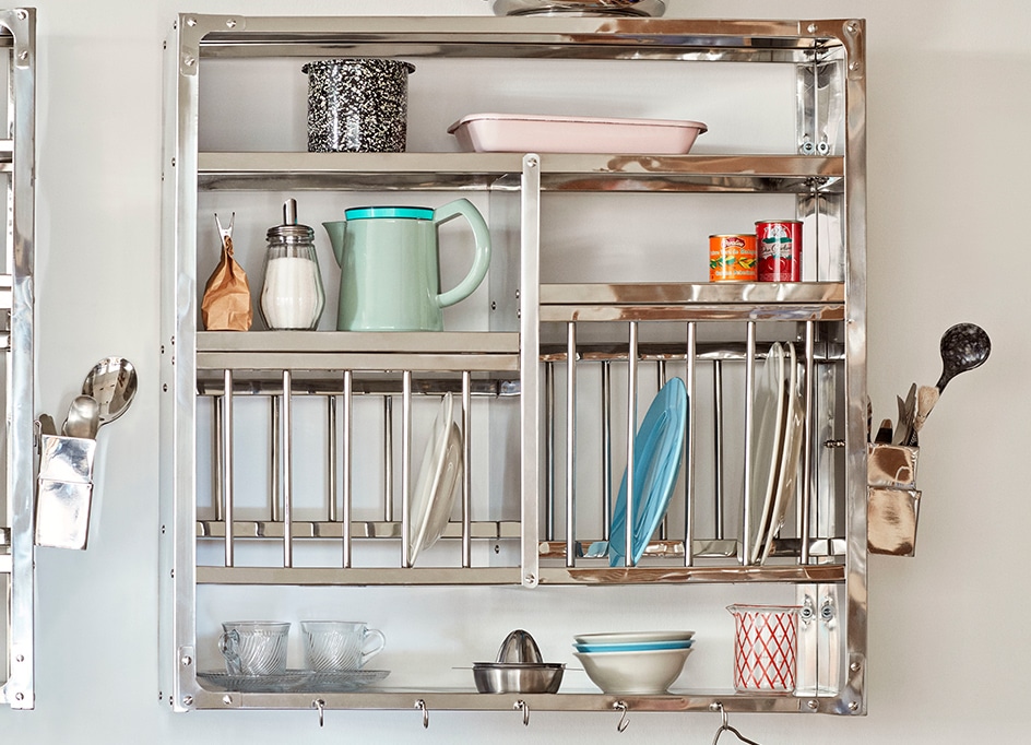 INDIAN PLATE RACK L 壁掛け式プレートラック INDIAN PLATE RACK L