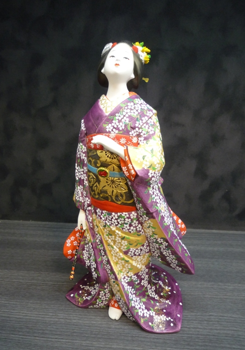 春の宵«博多人形 美人物|博多人形のごとう