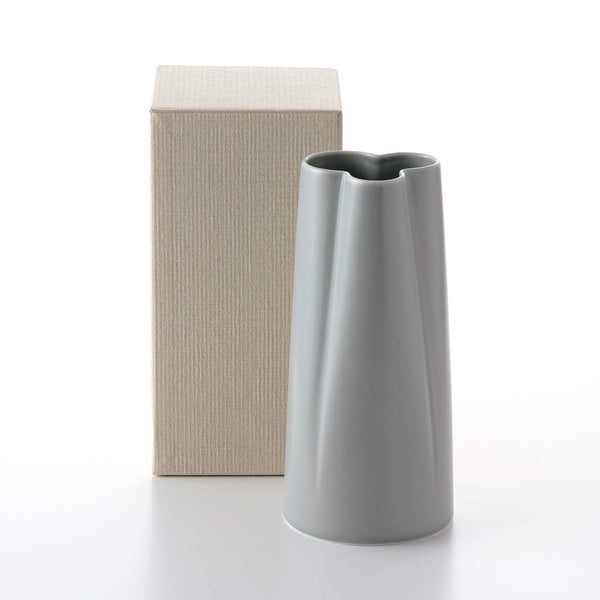 ギフト】トリム 花瓶(大) グレイマット 1点 | 白山陶器直営オンライン