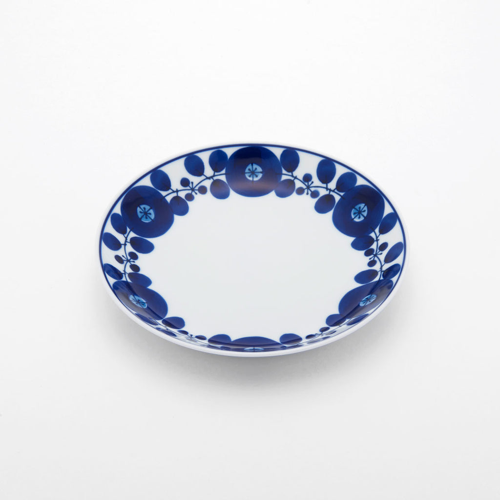 ブルーム プレート(M) リース | 白山陶器直営オンラインストア