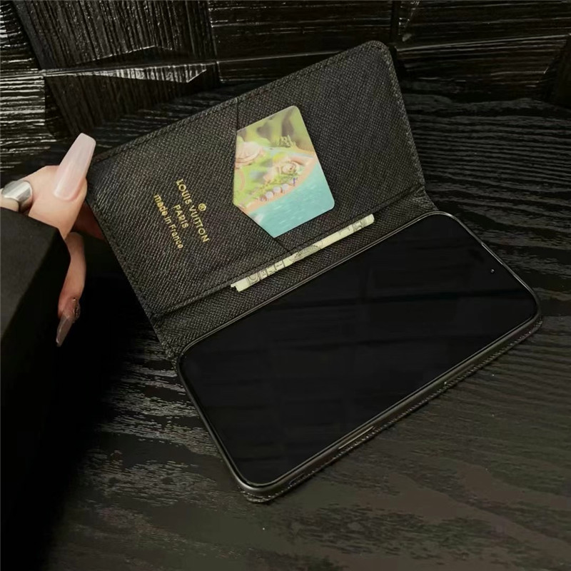 iphone17/17pro ケース 手帳型 ルイヴィトン フォリオ iphone16pro