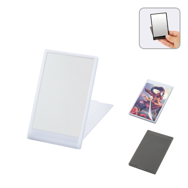 オリジナル鏡・ミラー｜ノベルティをお安く名入れ印刷｜名入れ