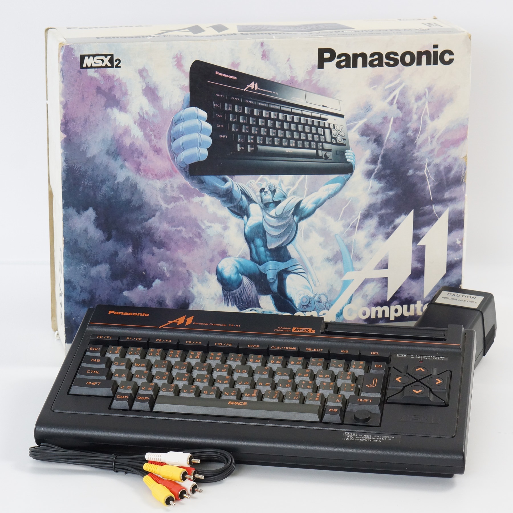 MSX 2 MSX2 Panasonic FS-A1 Personal Computer Boxed Tested