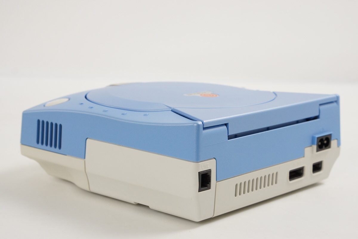 Dreamcast PEARL BLUE Console Boxed Limited Tested System Sega