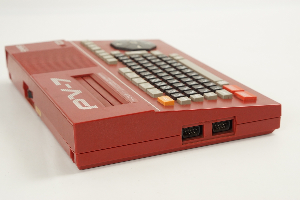 CASIO MSX Personal Computer RED PV-7 Boxed Tested JAPAN Game