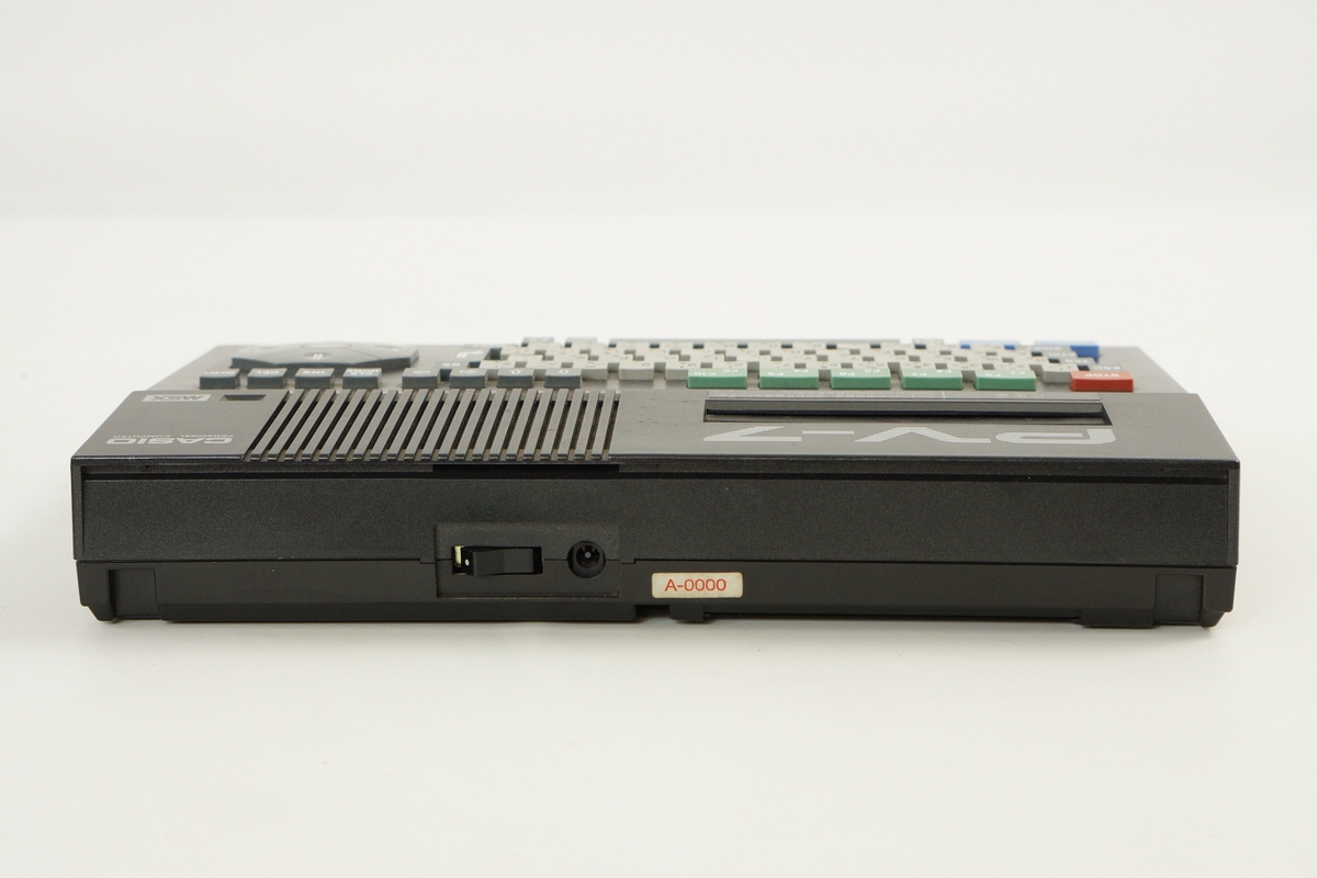 CASIO MSX PV-7 Personal Computer with Expansive Unit KB-7 Tested