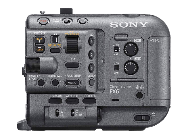 FX6｜XAVC/XDCAM HD｜カムコーダー・レコーダー｜ブロードキャスト