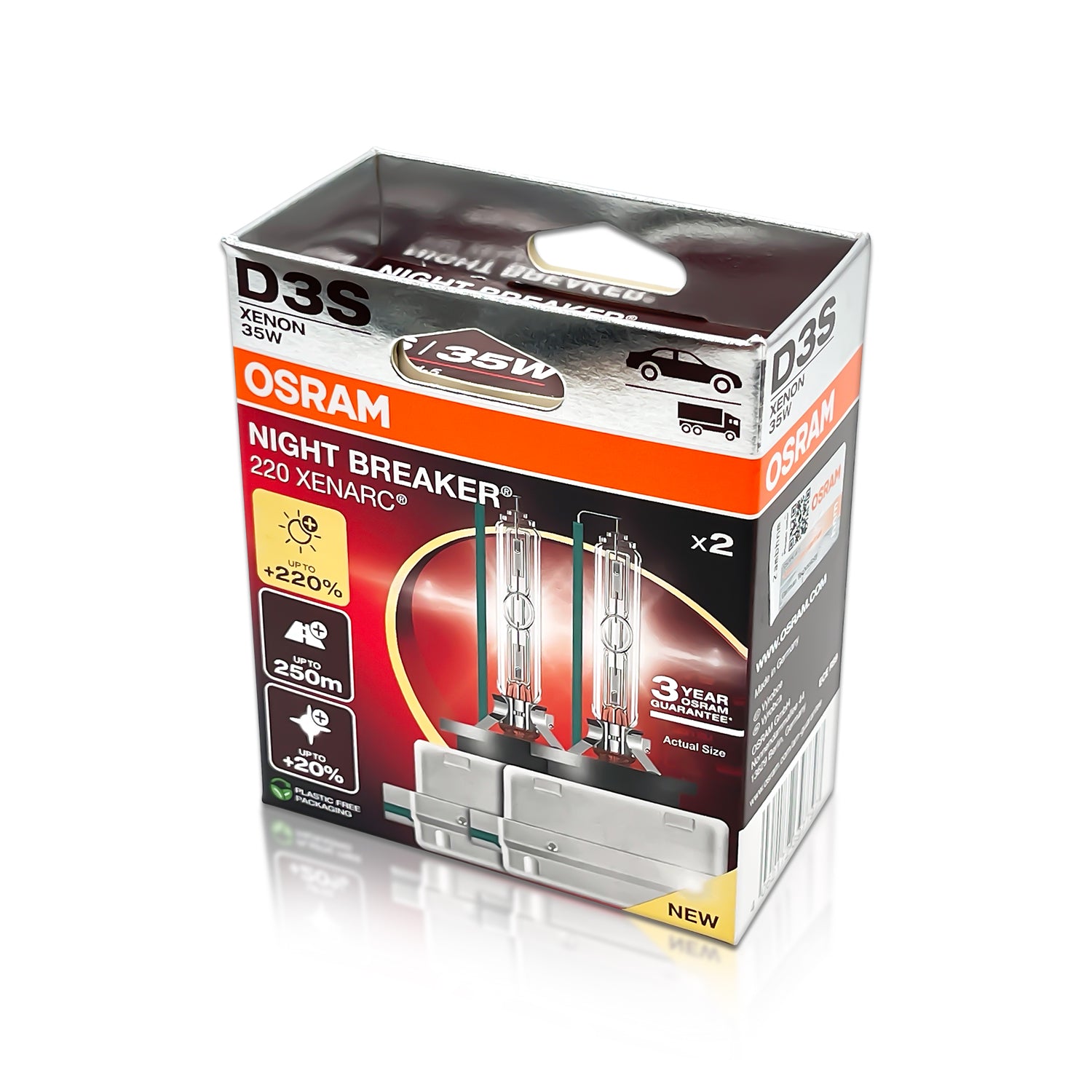 Osram Night Breaker D3S Laser Pack of 2 – HID CONCEPT