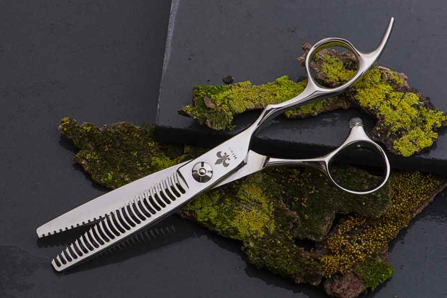 飛燕 コバルト ゼロダメージ セニング 立体 ハンドル｜美容ハサミなら