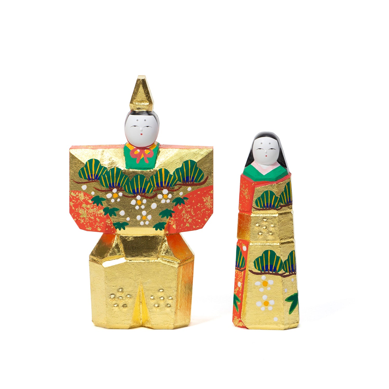 立雛（3号） 神泉作 – 奈良一刀彫 誠美堂