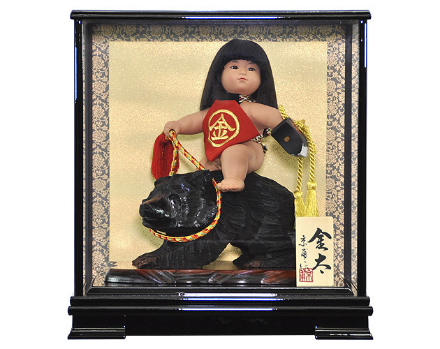 五月人形 お節句のご贈答にも最適！【p95310】可愛くて勇ましい金太郎