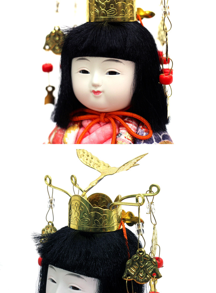 雛人形 木目込十五人ケース飾りセット【P88402】 かわいらしい十五人の