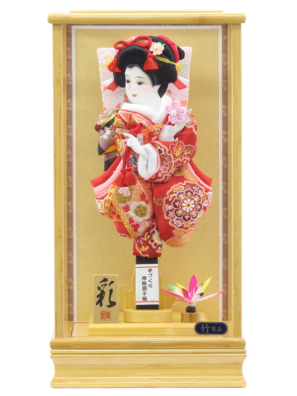 羽子板ケース入り飾りセット【A1807】インターネット店だけ☆限定販売