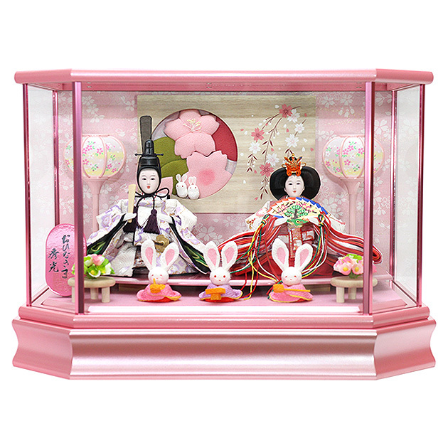 雛人形ケース入り飾りセット【P88304】インターネット店だけ☆限定販売
