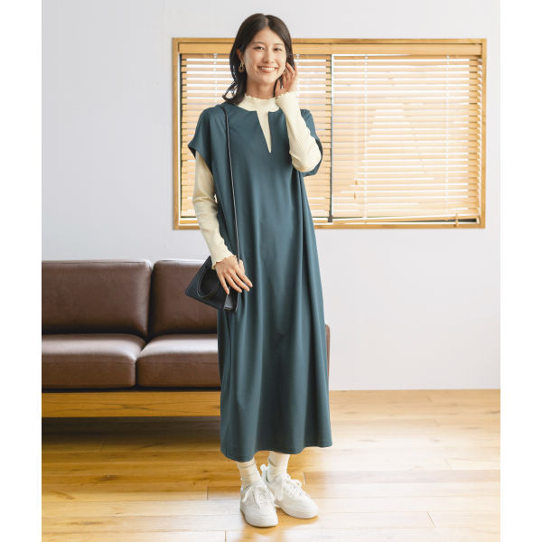 レディースハイネックリブプルオーバー【S～LL】 | 激安靴の通販