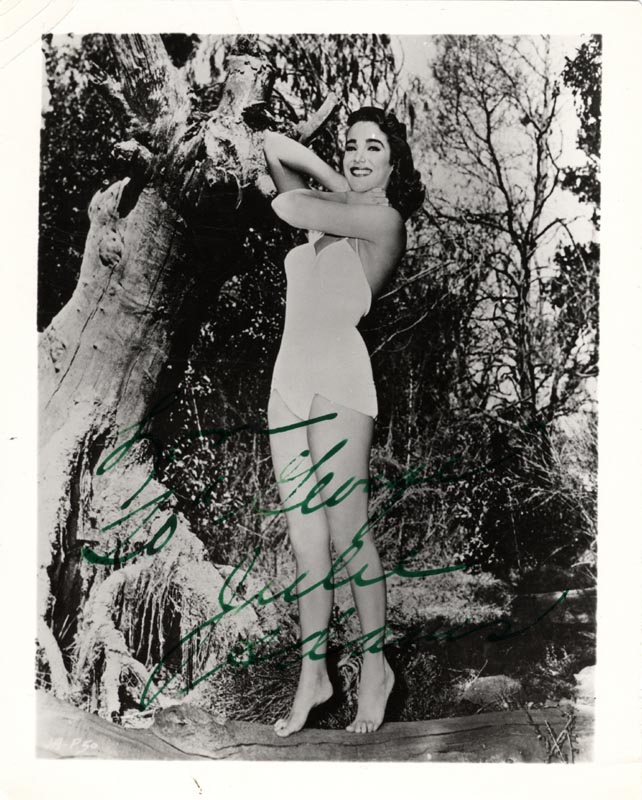 Julie Adams - Autographed Inscribed Photograph | HistoryForSale