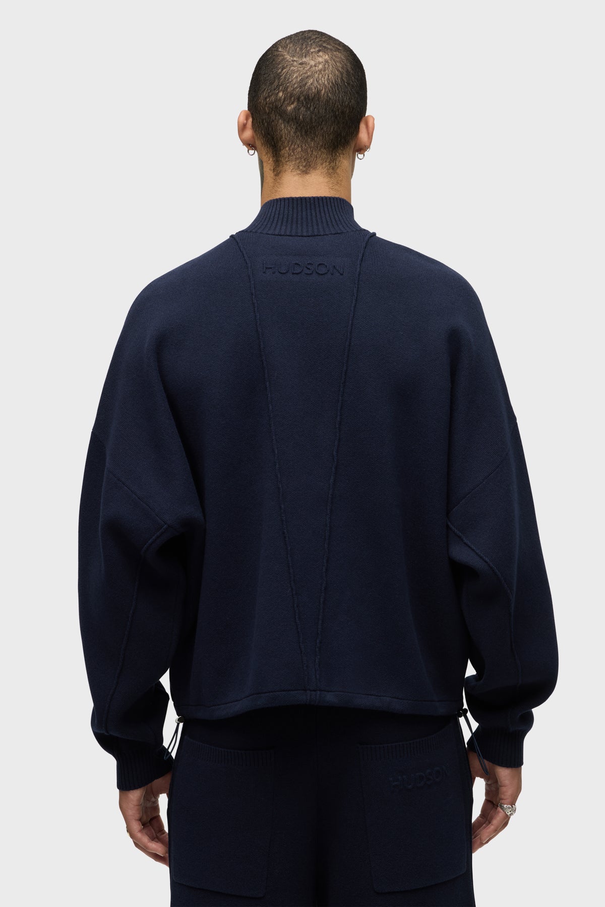 Jrue Mock Neck Sweater | Premium Italian Fabric | Hudson Jeans