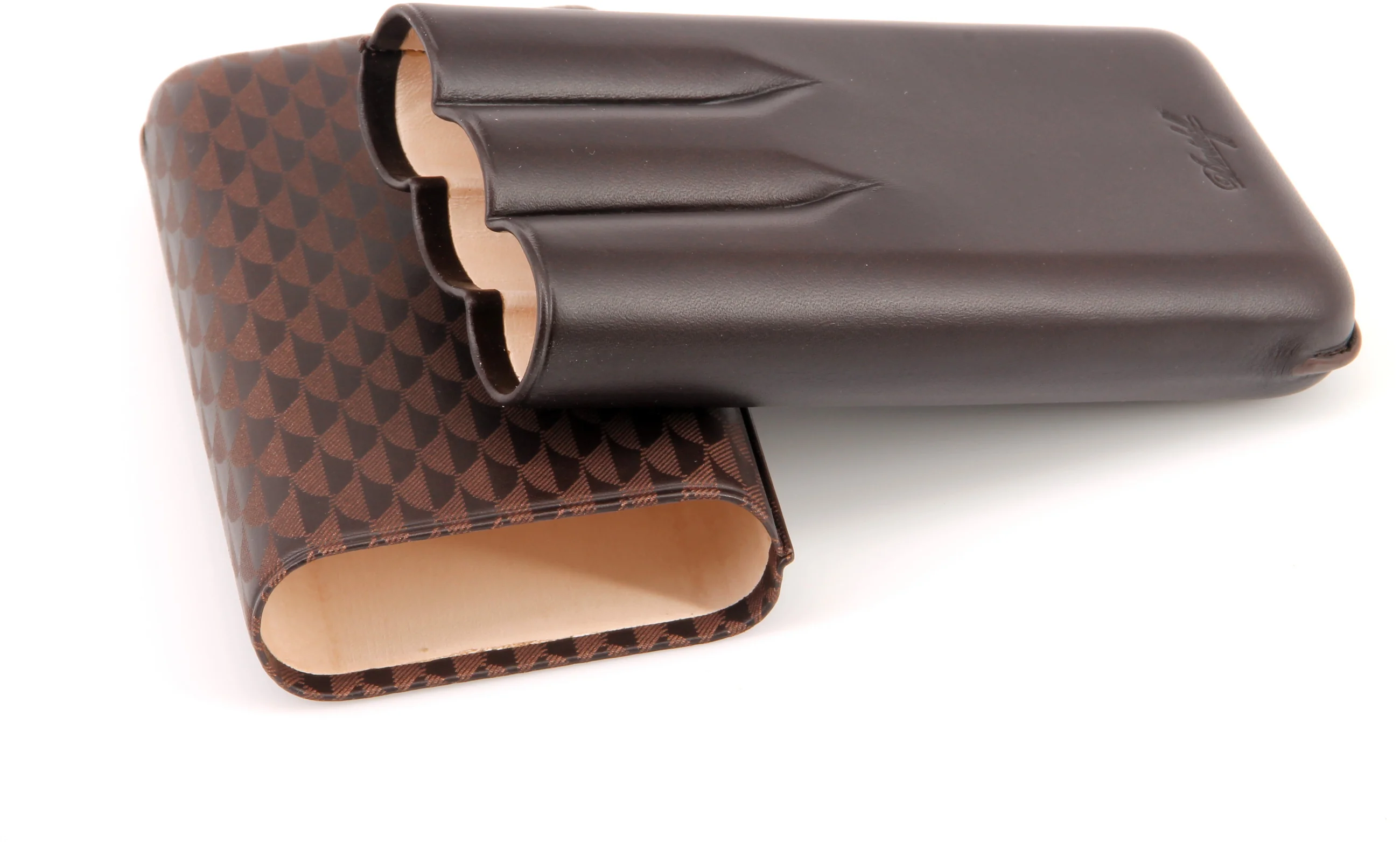 ダビドフ シガーケース XL-3 レザー ブラウン キュアリング | 無料配送