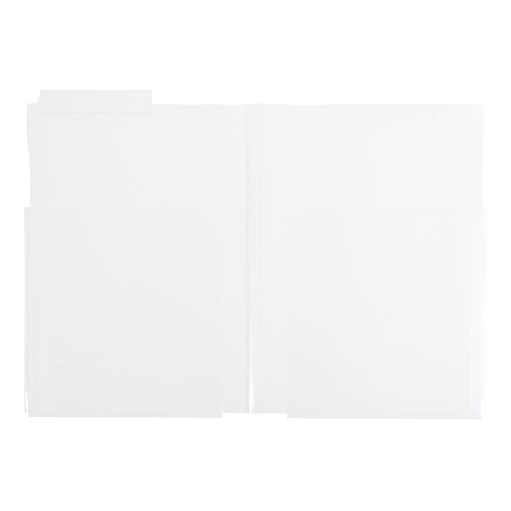 カルテホルダーWポケットマチ付A4 50枚｜文具事務用品・推し活グッズ