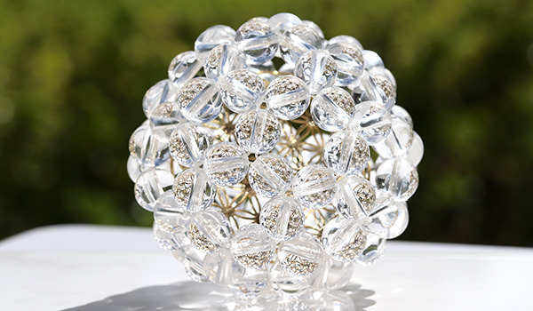 バッキーボール「賢者の石」inフラワーオブライフ|パワーストーンの