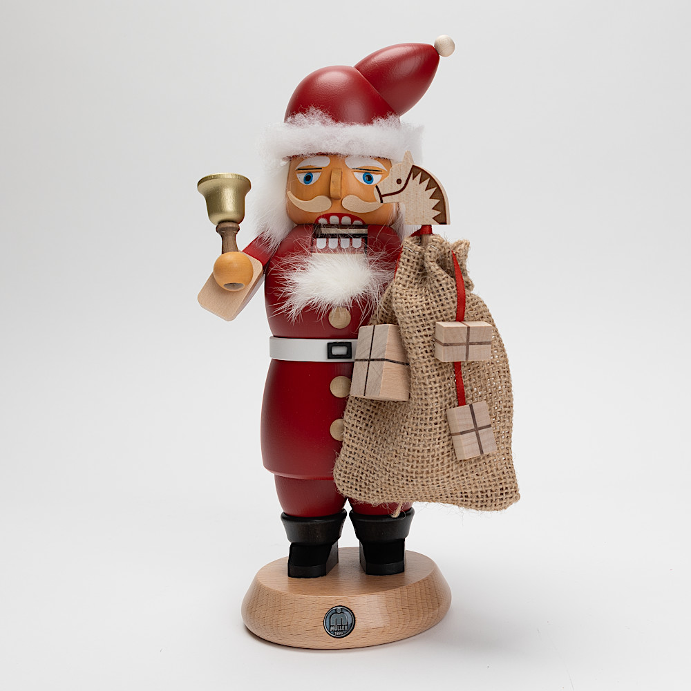 煙出しくるみ割り人形 サンタクロース：生活・くらし：百町森