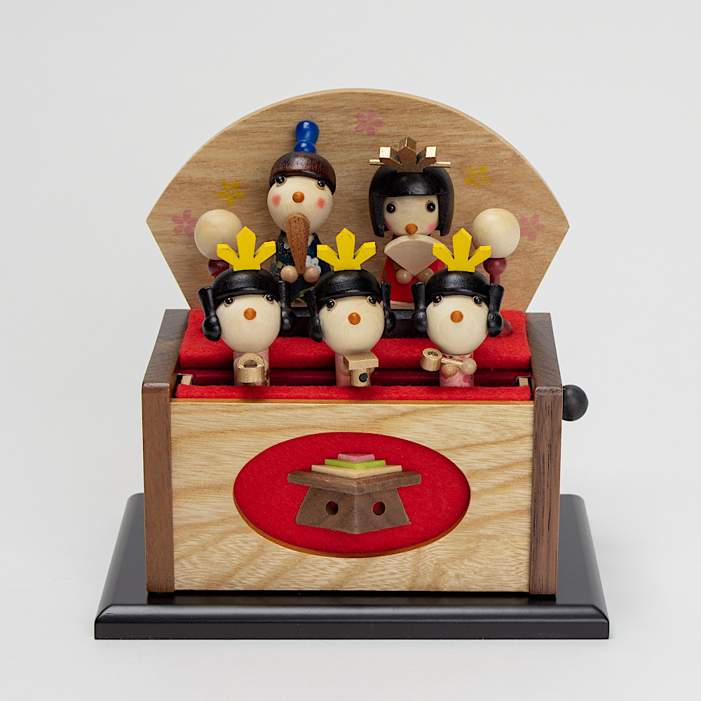 お雛様のオルゴール（小）：生活・くらし：百町森