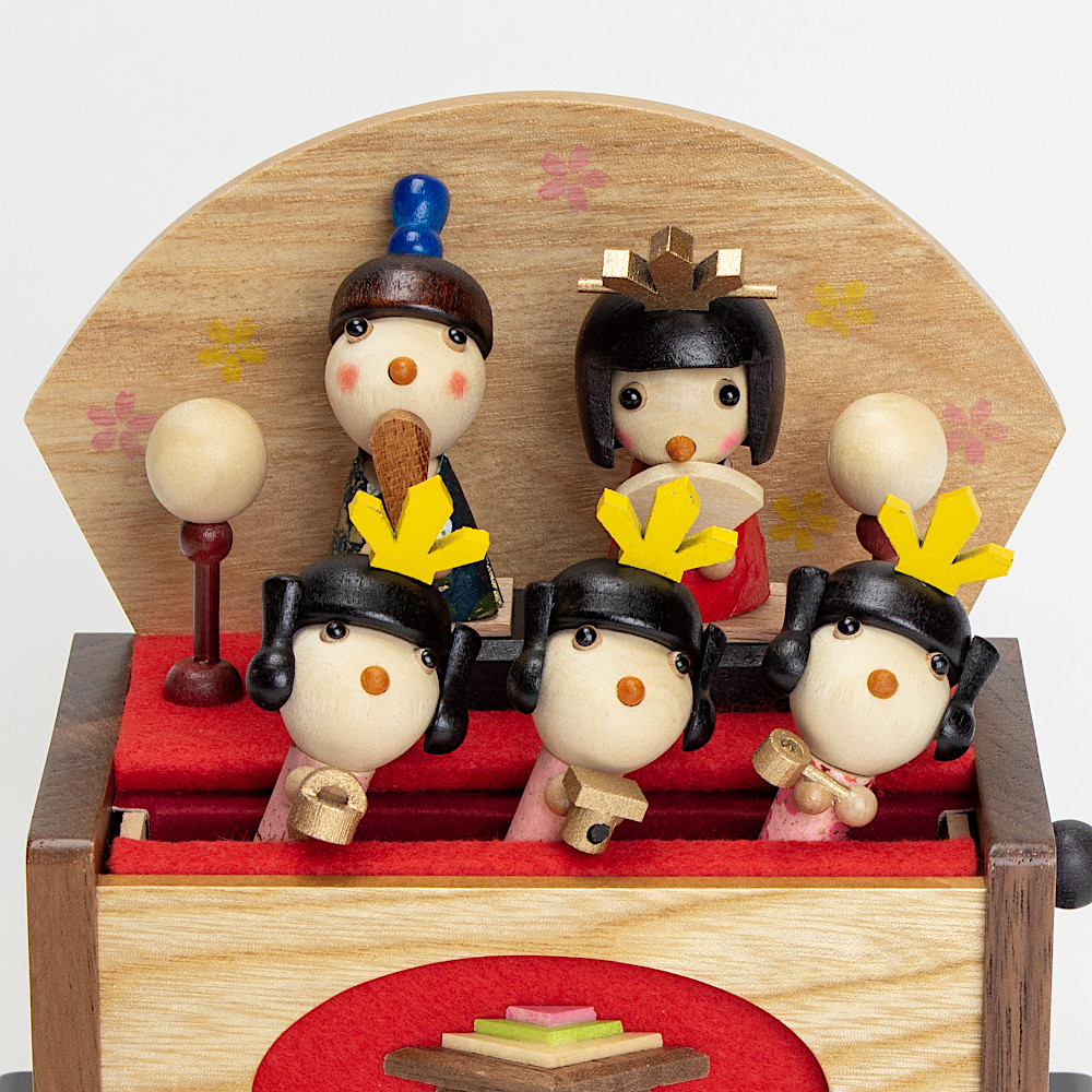 お雛様のオルゴール（小）：生活・くらし：百町森