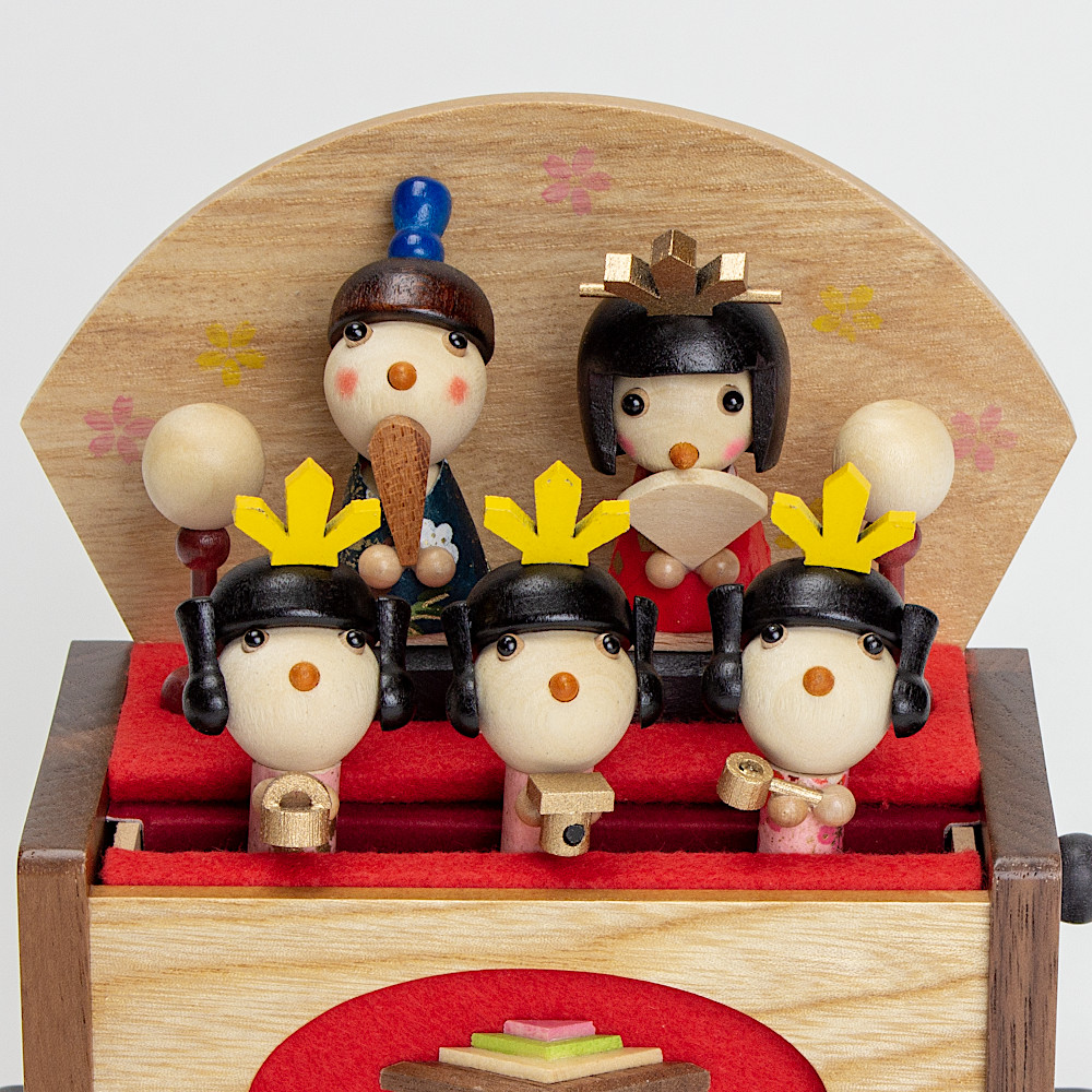 お雛様のオルゴール（小）：生活・くらし：百町森