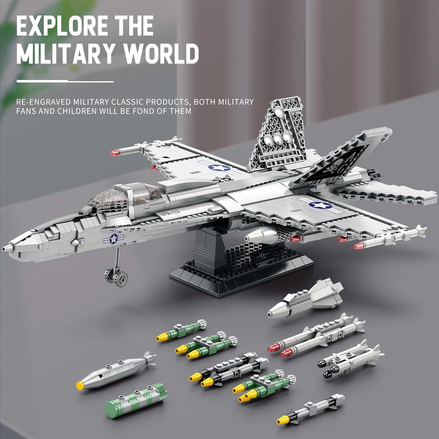 Reobrix 33022 F-18 Super Hornet – IMEX Model Company