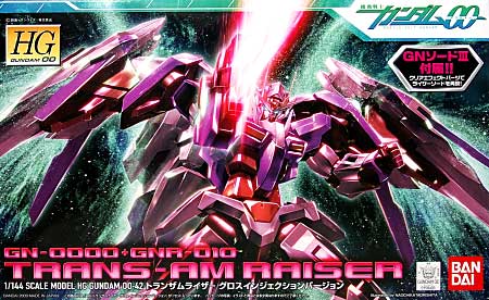 バンダイ GN-0000 ＋ GNR-010 トランザムライザー グロス