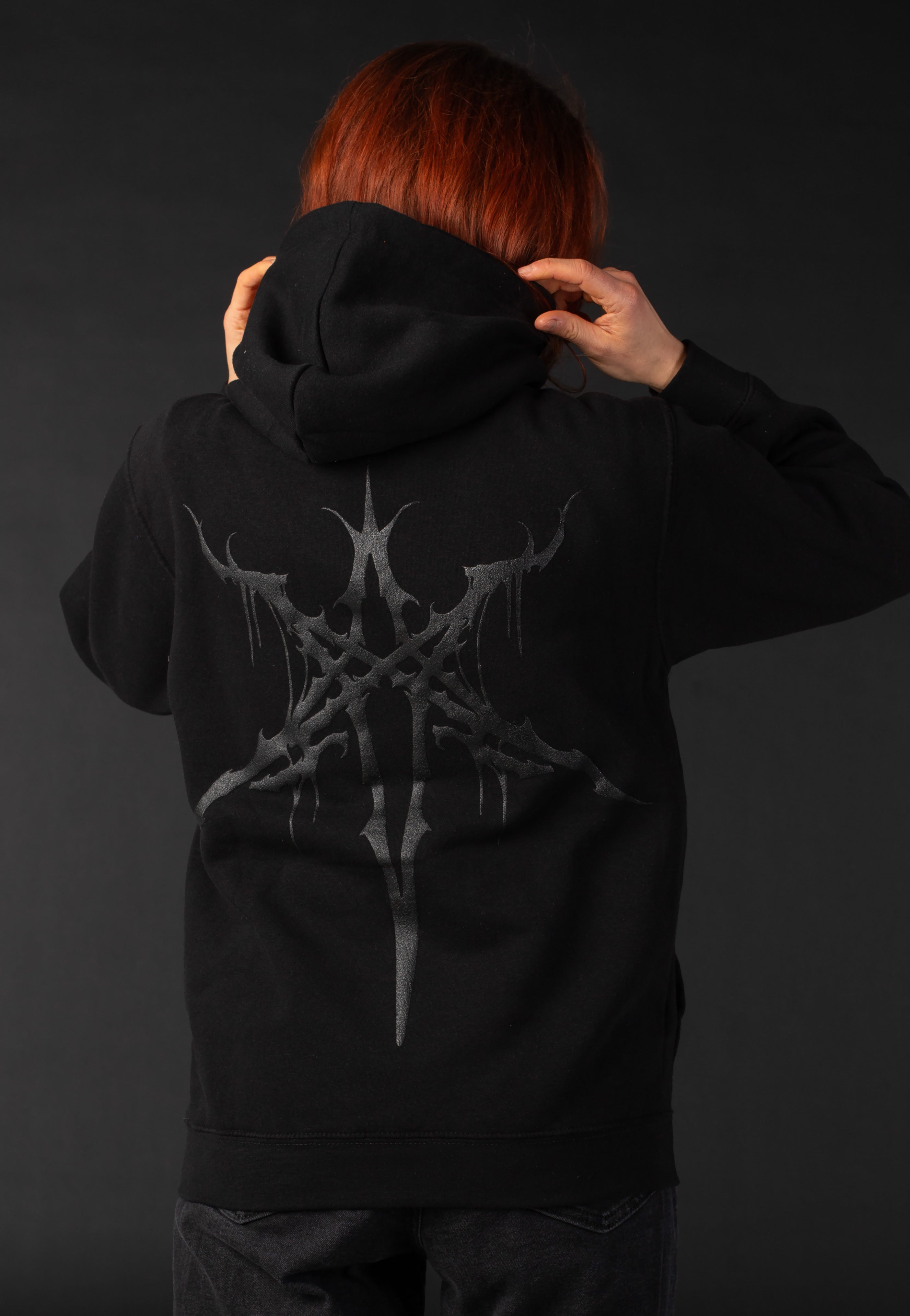 Bring Me The Horizon - Metal Hex Limited Black On Black - Hoodie