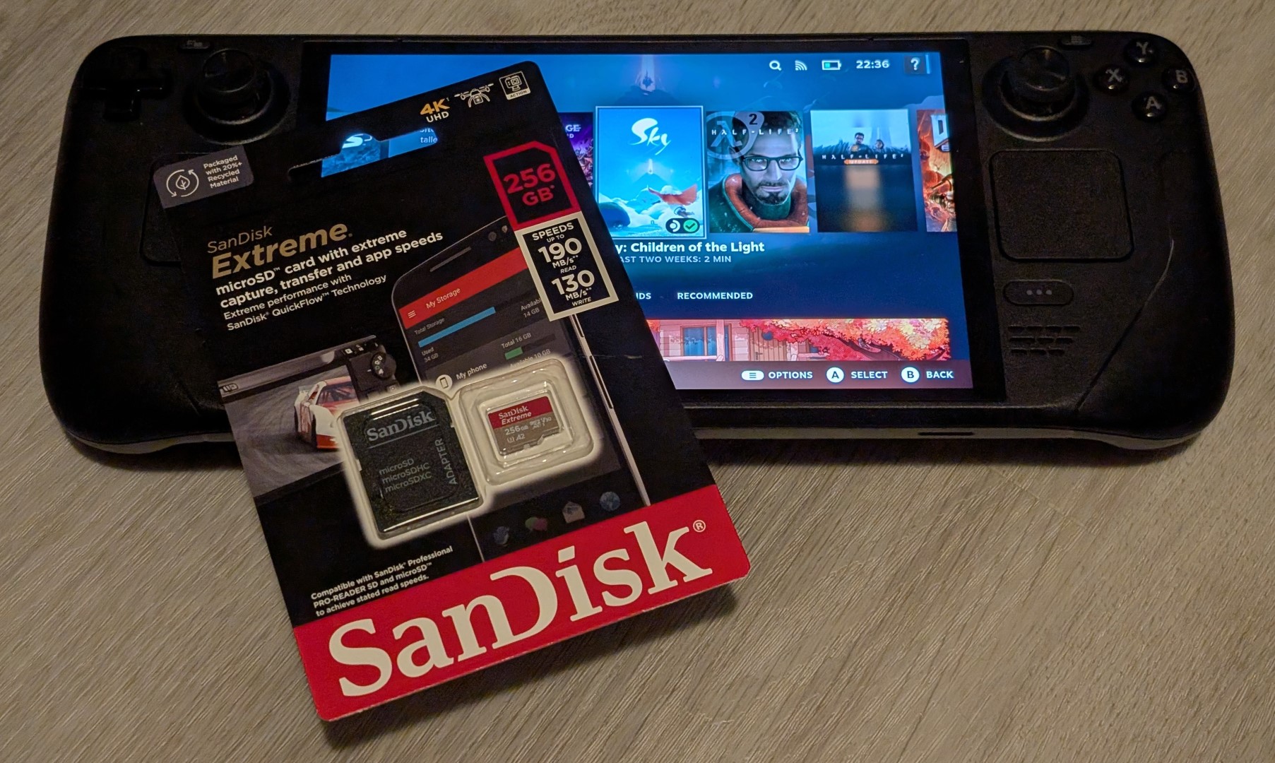 Steam Deck Australia - Level up with SanDisk Extreme - Impulse Gamer