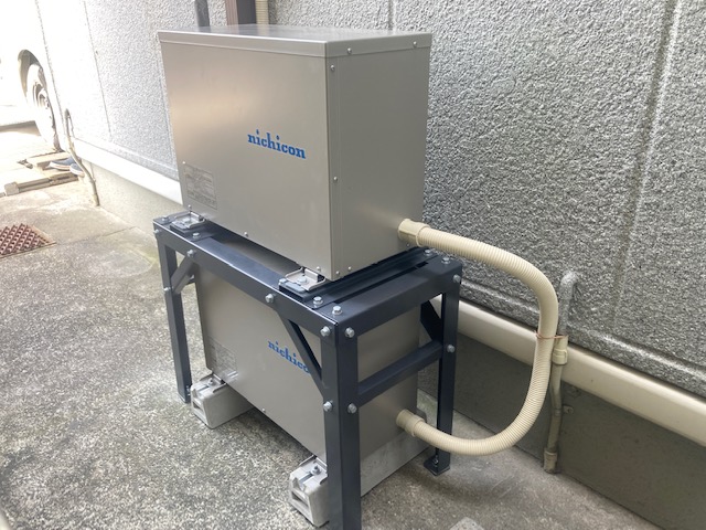 ニチコントライブリットT3蓄電池9.9kwh 愛知県尾張旭市K様邸完工です。