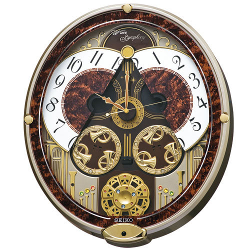 からくり時計ウエーブシンフォニー RE568B セイコー SEIKO電波時計
