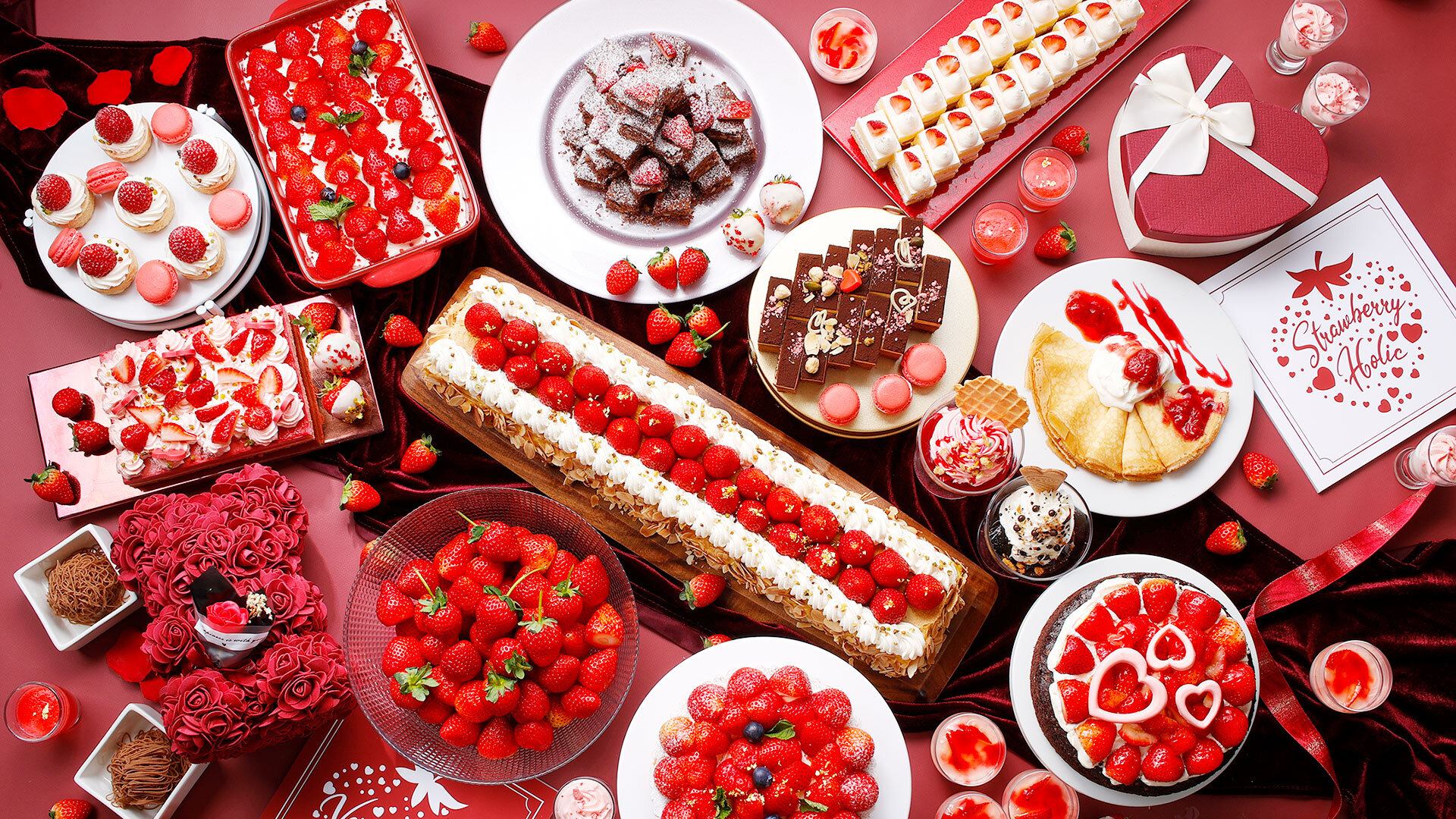 ストロベリーホリックスイーツブッフェ | ホテル インター