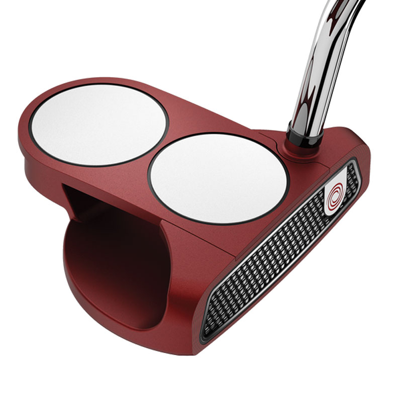 Odyssey O-Works Red 2 Ball Putter at InTheHoleGolf.com