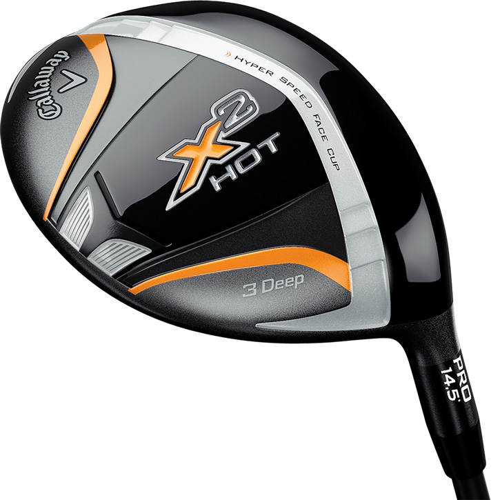 Callaway X2 Hot Deep Fairway Wood at InTheHoleGolf.com