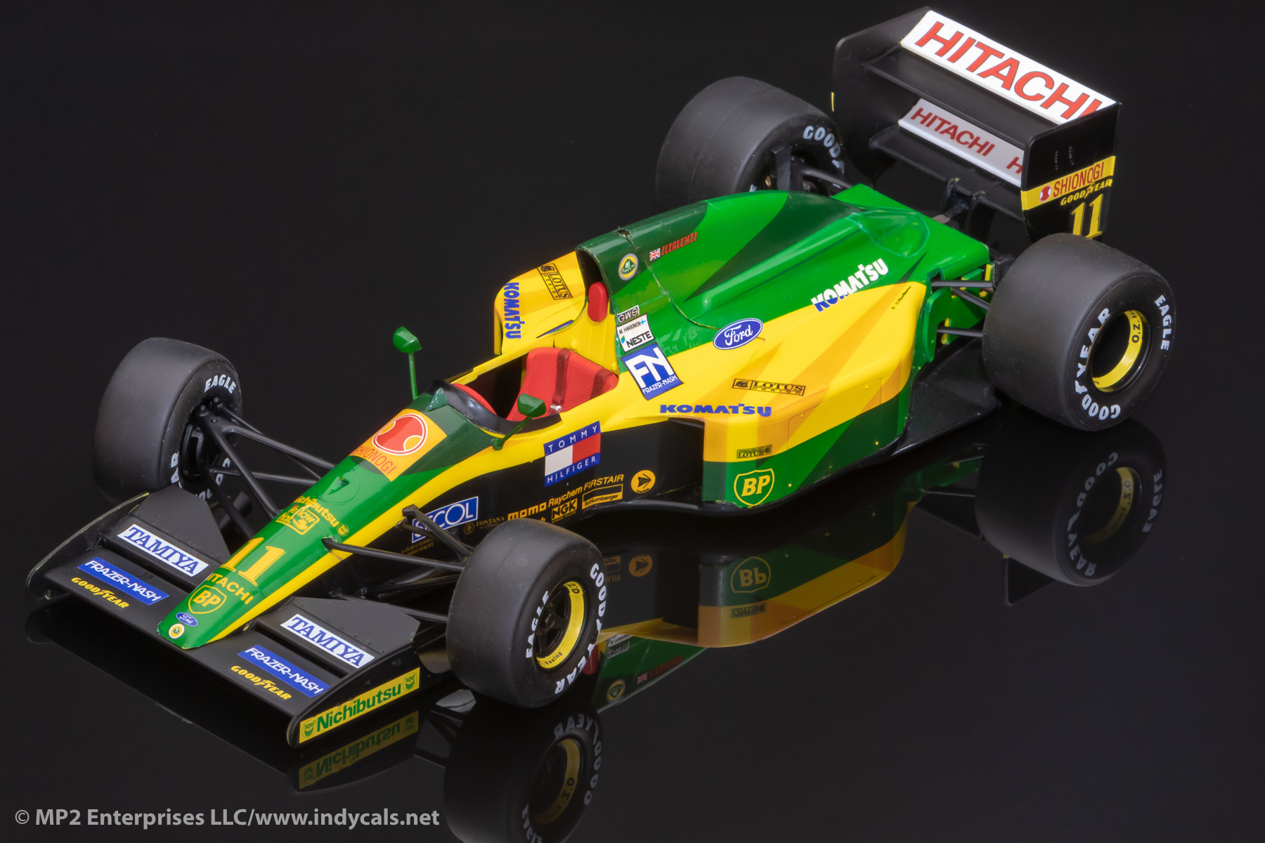 1992 Lotus 102D Decals