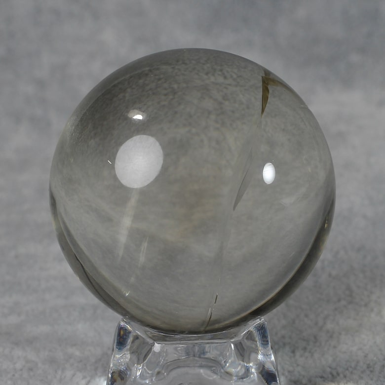 スーパートップクォリティ]レインボーシトリン丸玉/スフィア（46.8mm