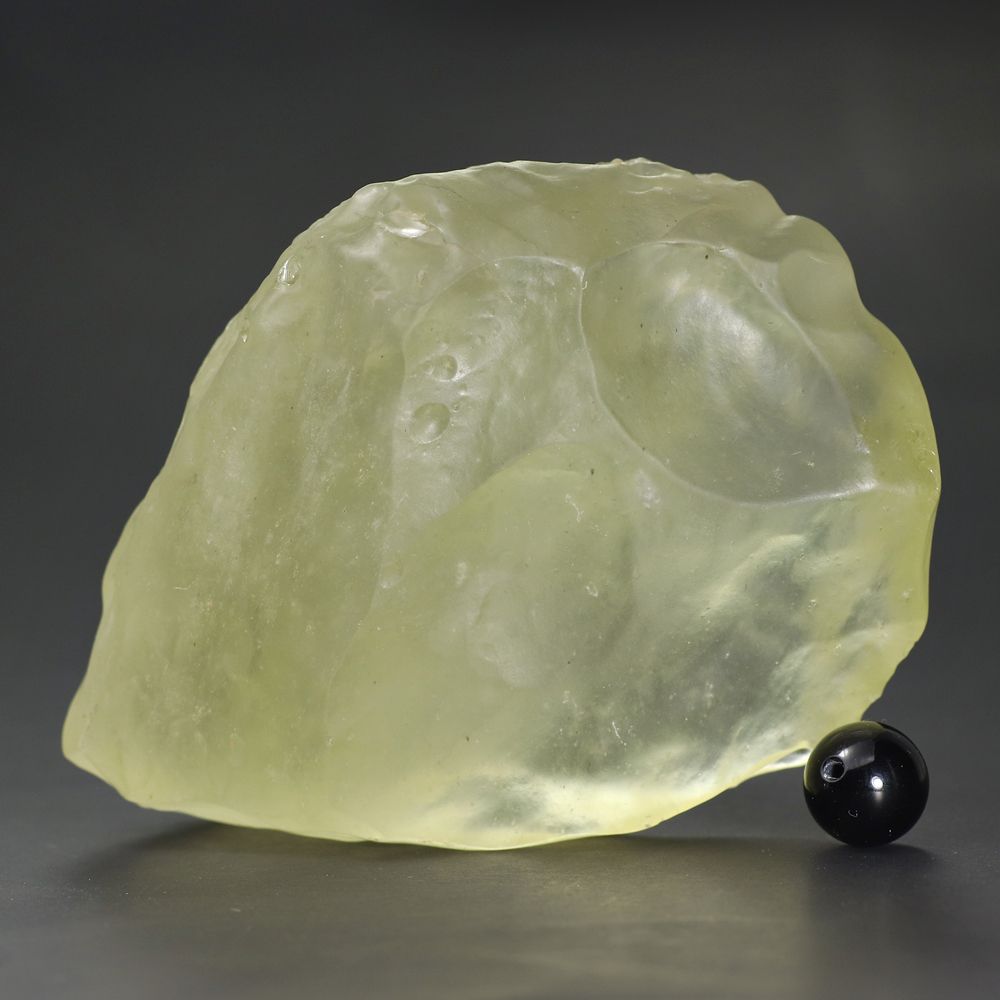 希少・トップクオリティ]天然リビアングラス原石（143g） - 埼玉県吉川