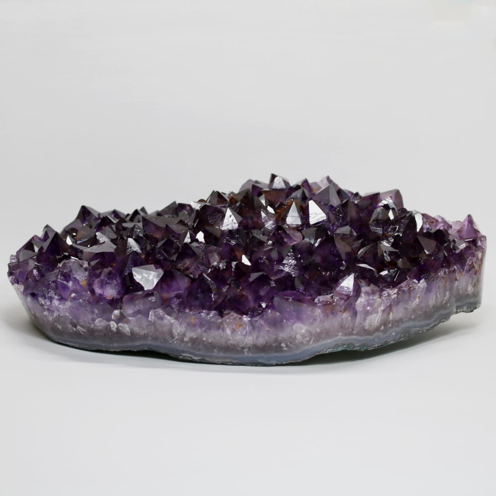 高品質]ブラジル産アメジストクラスター（大型原石3.16kg） - 埼玉県