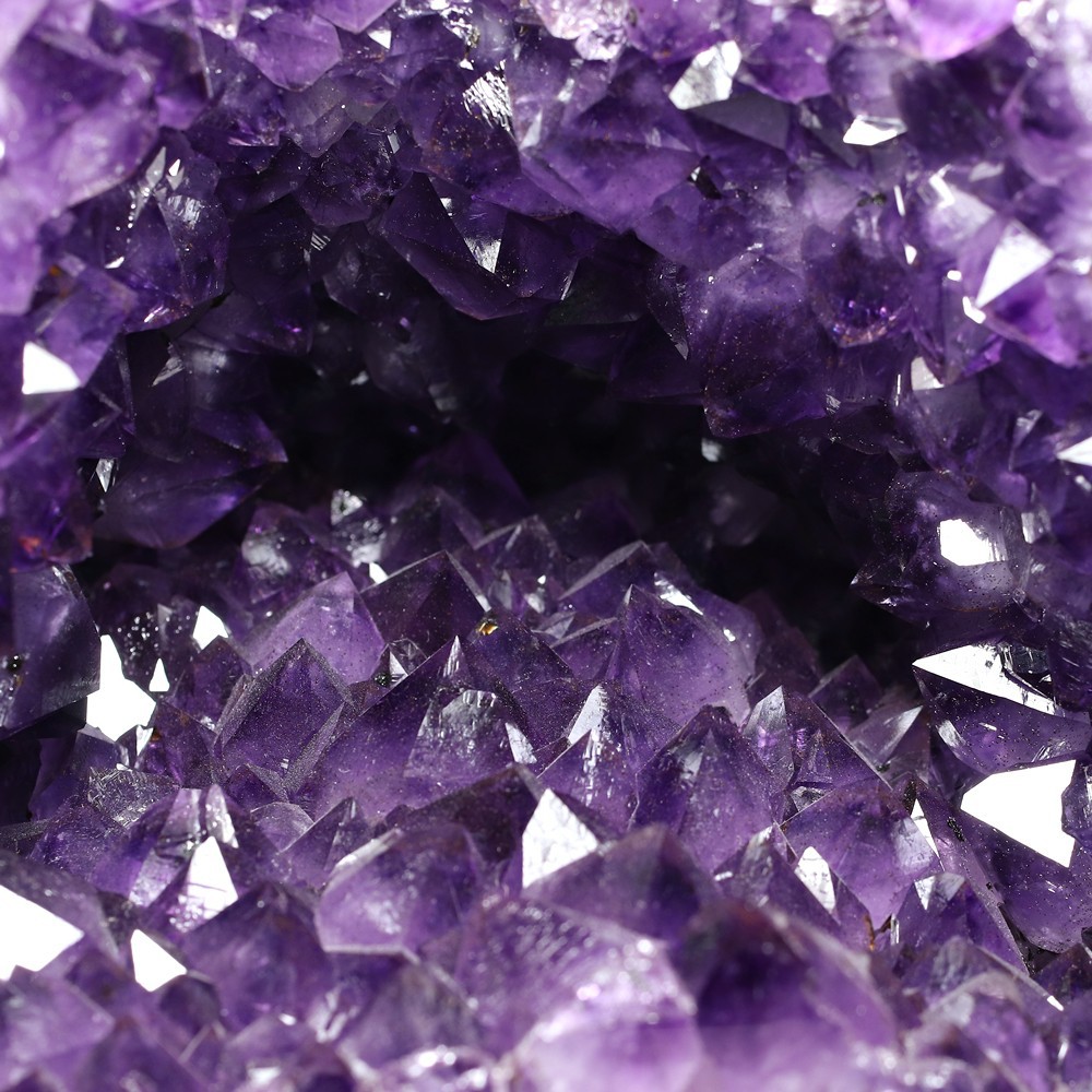 トップクォリティ]ブラジル産アメジストドーム（高さ約35cm） - 埼玉県