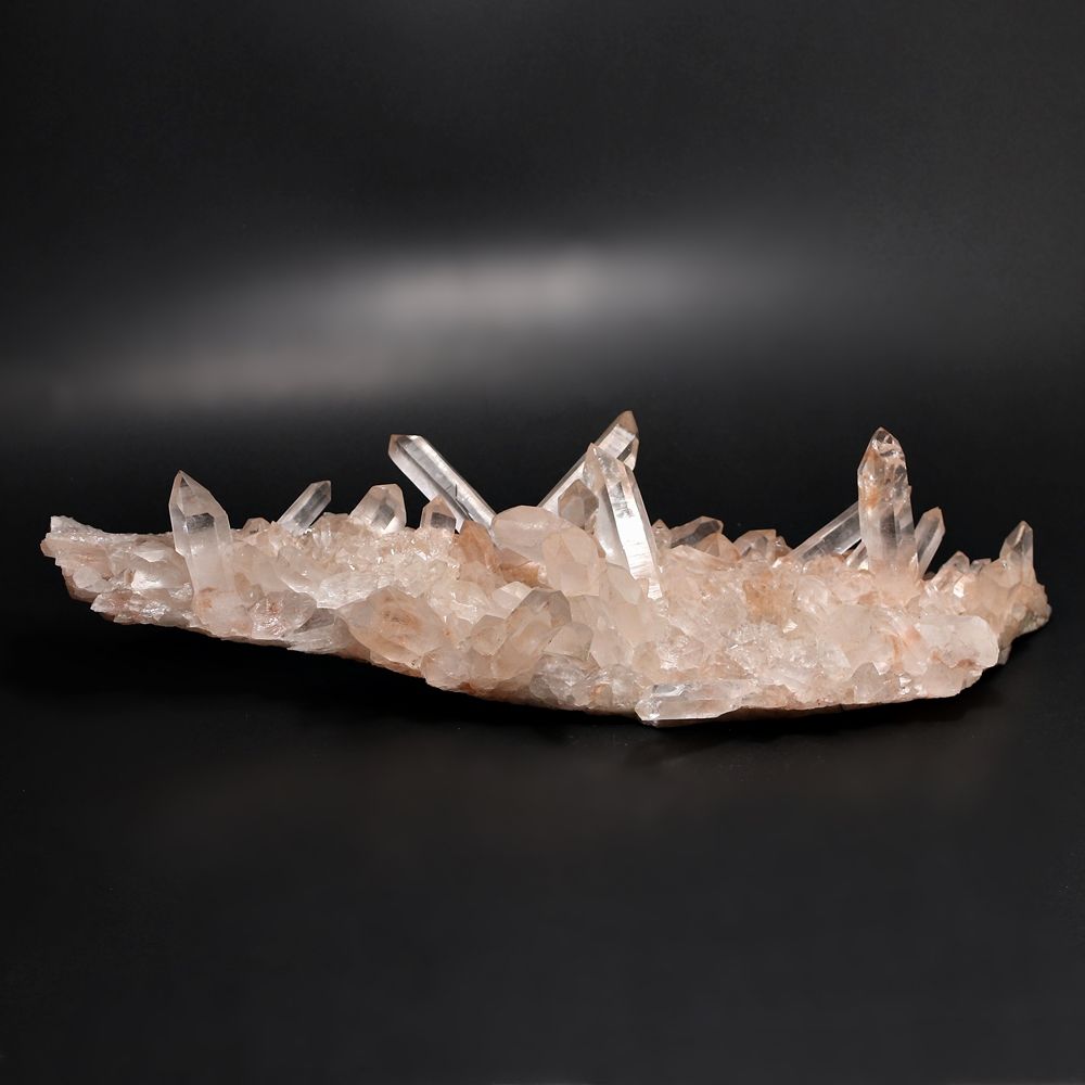 高品質]インド/マニカラン産ヒマラヤ水晶クラスター/原石1.61kg（貴重