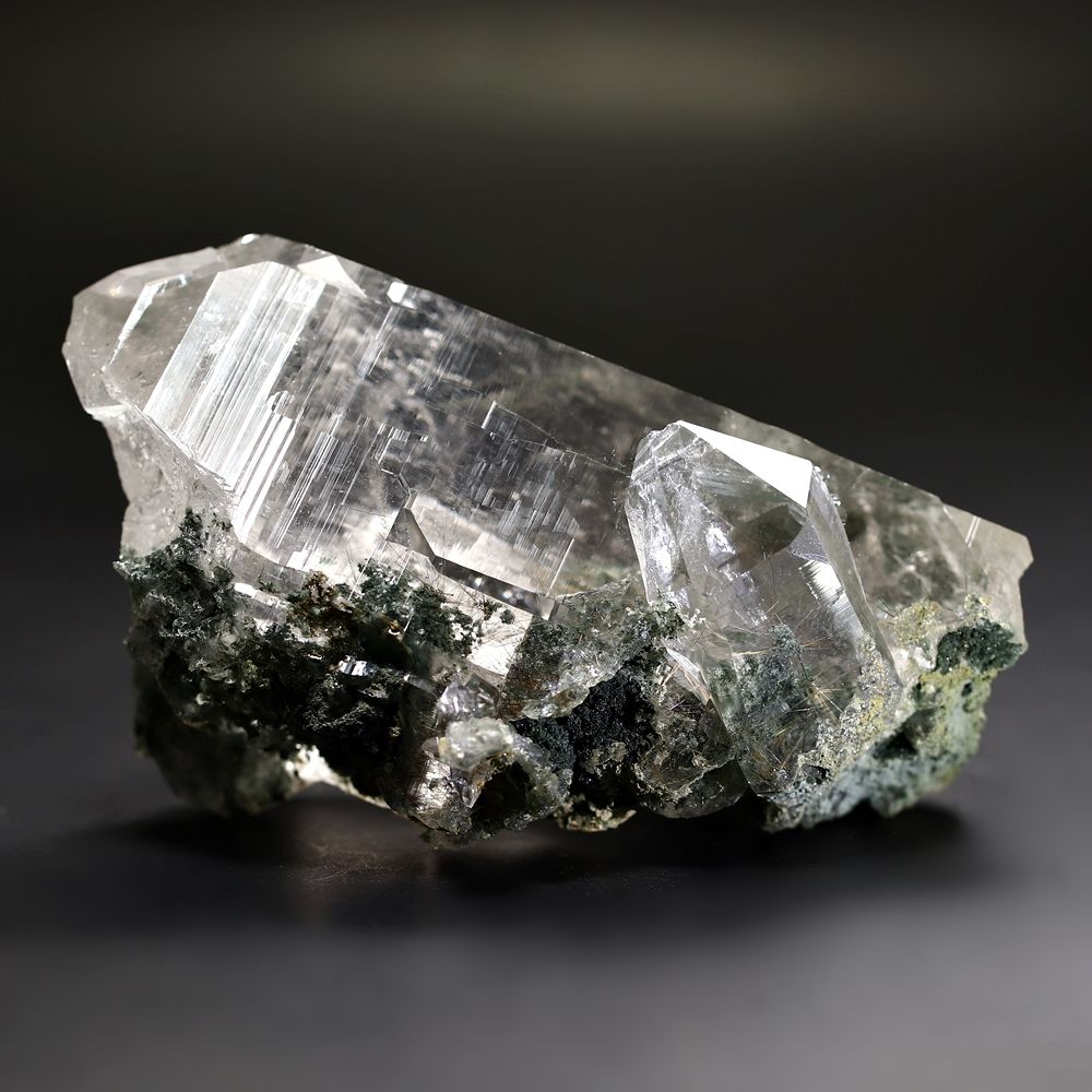 トップクォリティ]インド/マニハール産ヒマラヤ水晶クラスター（207g