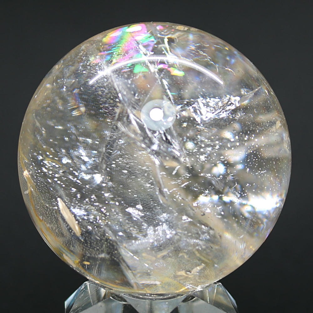 トップクォリティ]マダガスカル産ライモナイトインアイリスクォーツ