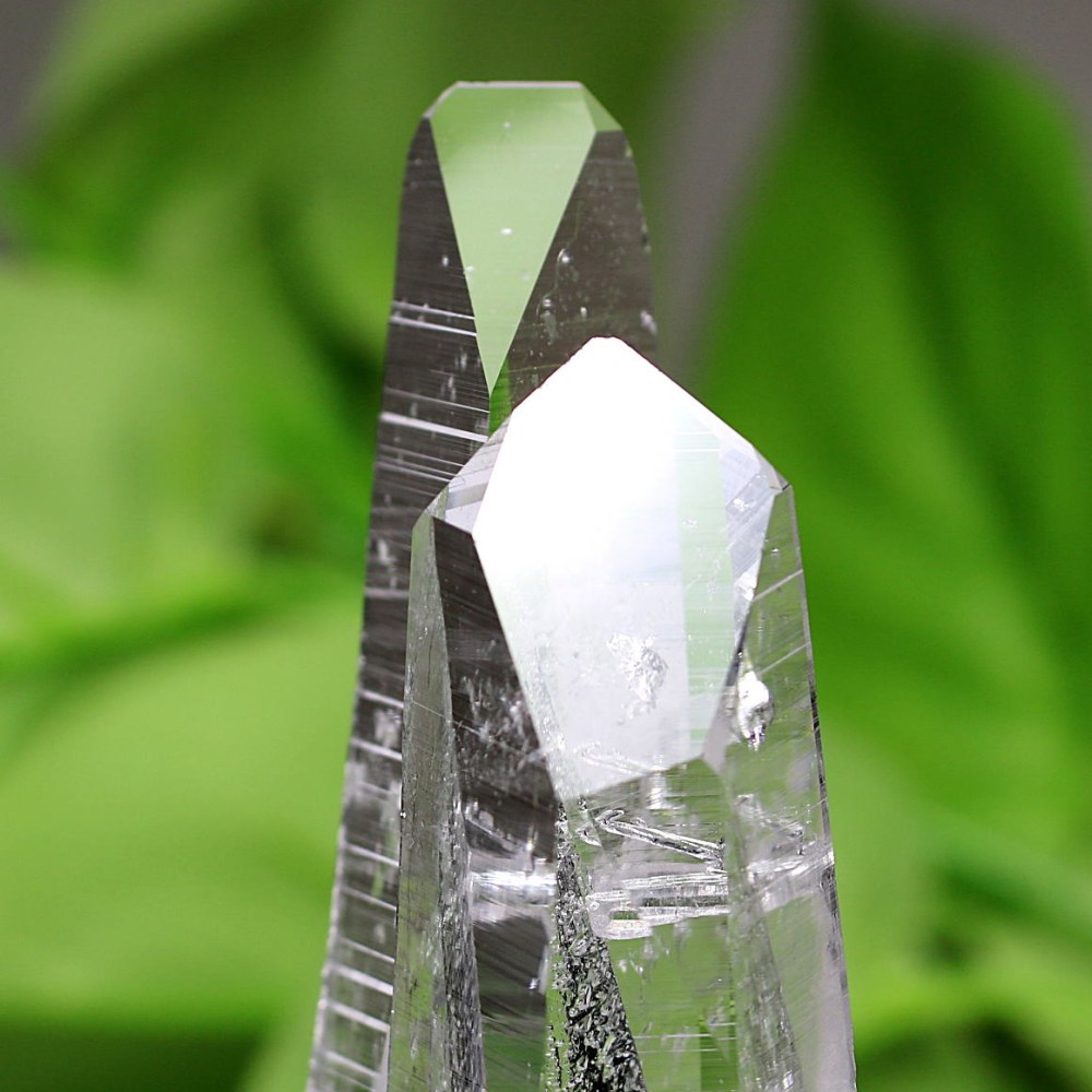 コロンビア産]レムリアンシードクリスタル原石ナチュラルポイント/結晶