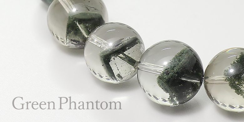 グリーンファントムクォーツ - 埼玉県吉川市の天然石専門店・水晶