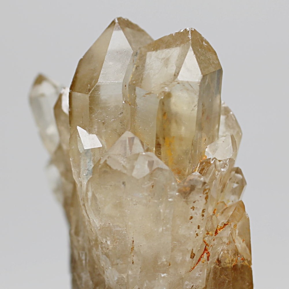 希少]コンゴ産天然シトリンカテドラル原石クラスター/クンダリーニ