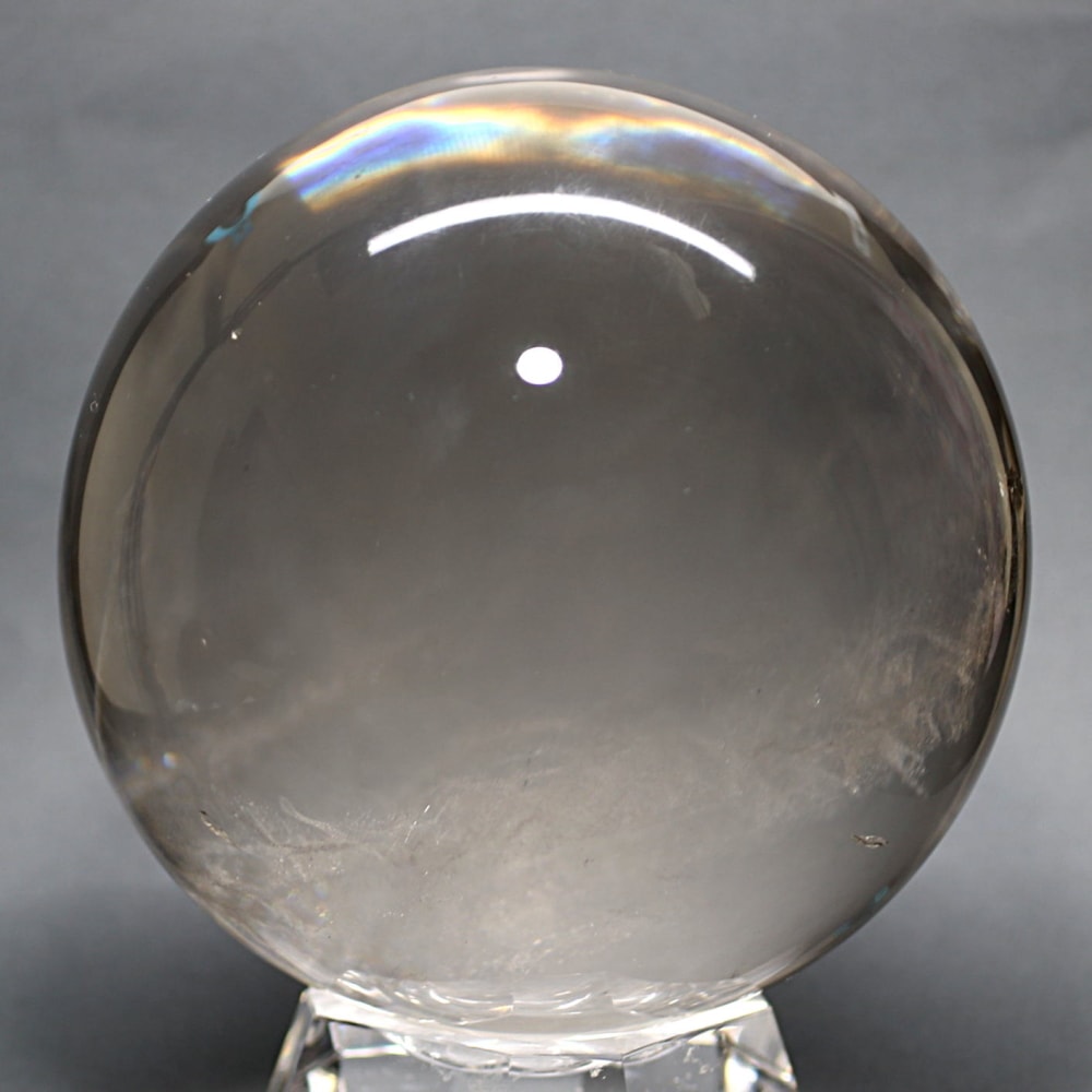 特選品]ガネッシュヒマール産ヒマラヤ水晶丸玉/超大玉スフィア（約